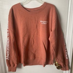 Abercrombie & Fitch Womens Pink Crewneck Sweater